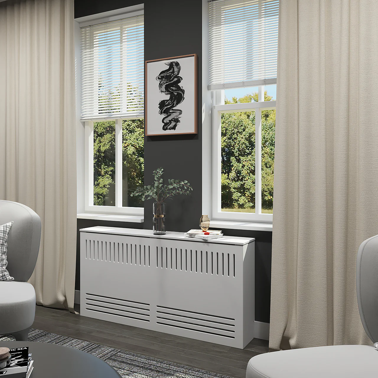 ROSALIA Modern Radiator Covers - Handcrafted NYC Interiors - Image 5