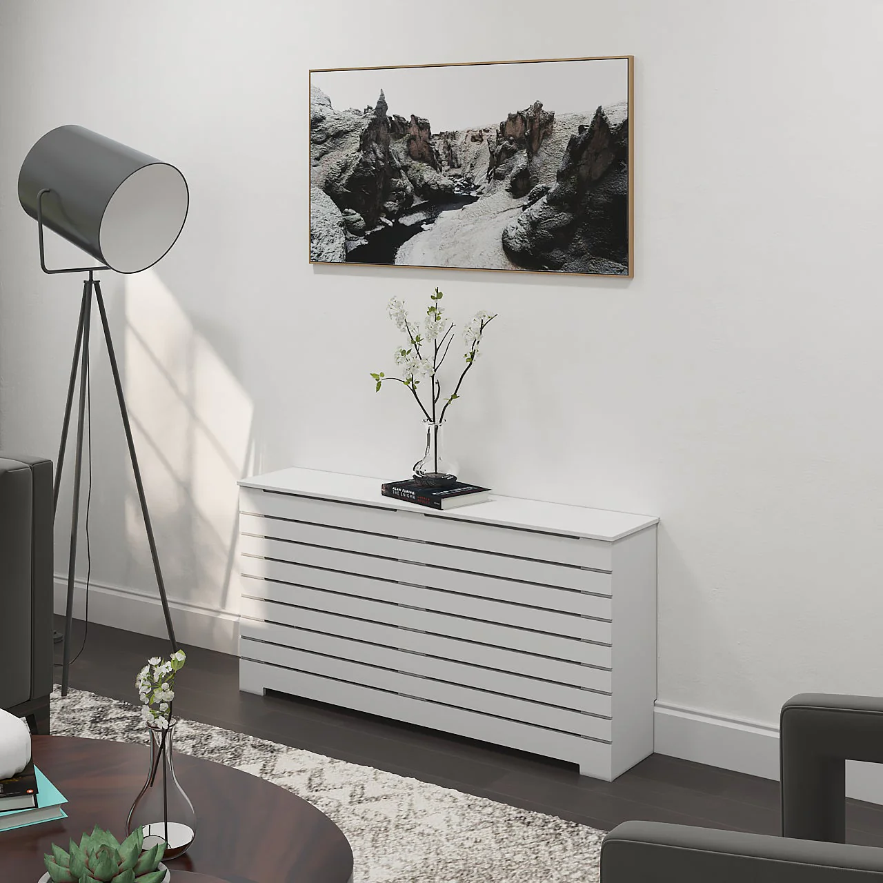 Custom Heat Cover Cabinet for Radiator - DANTE NYC Design - Image 3