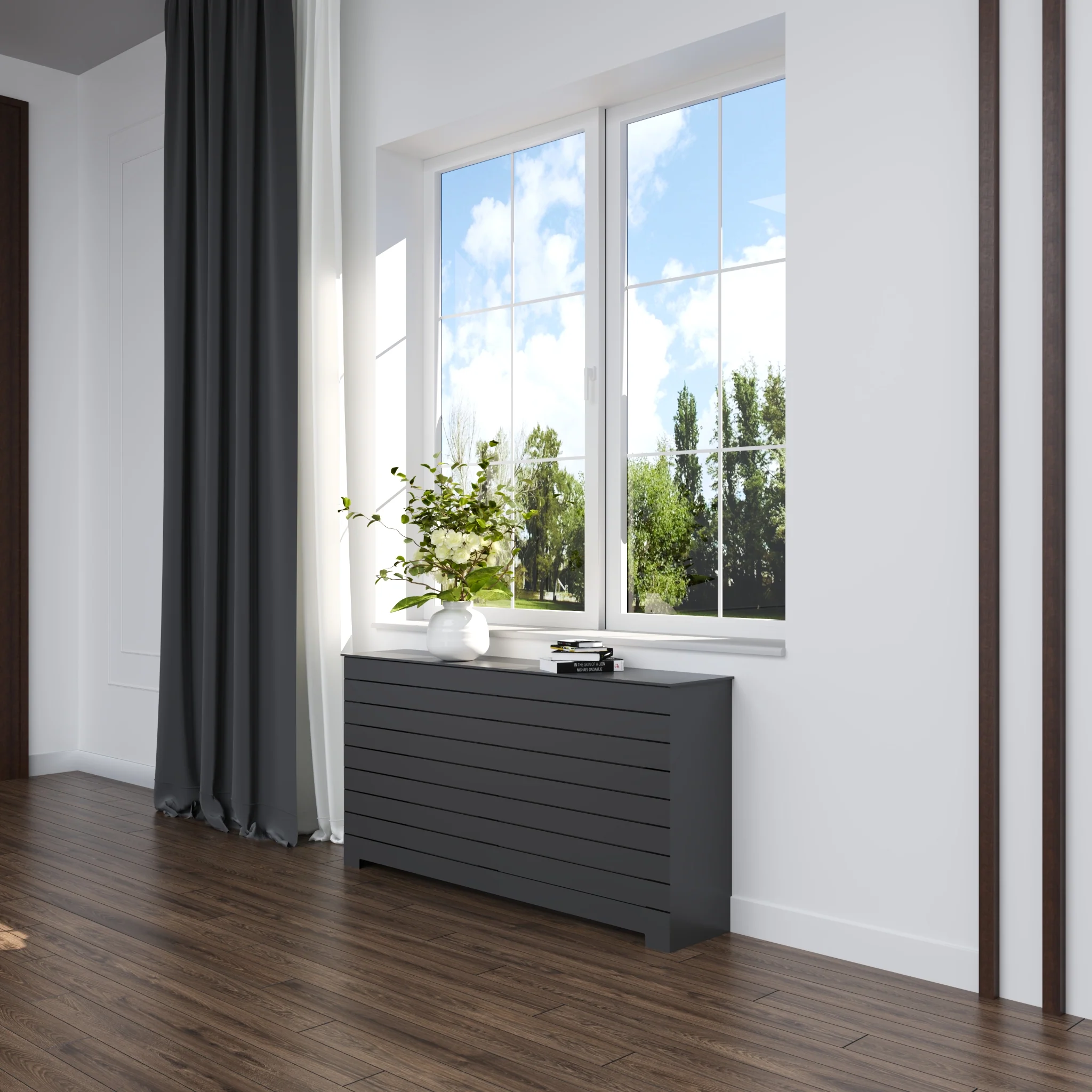 Custom Heat Cover Cabinet for Radiator - DANTE NYC Design - Image 9